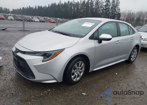 2020 Toyota Corolla Le from USA, damaged, VIN 5YFEPRAE2LP048416